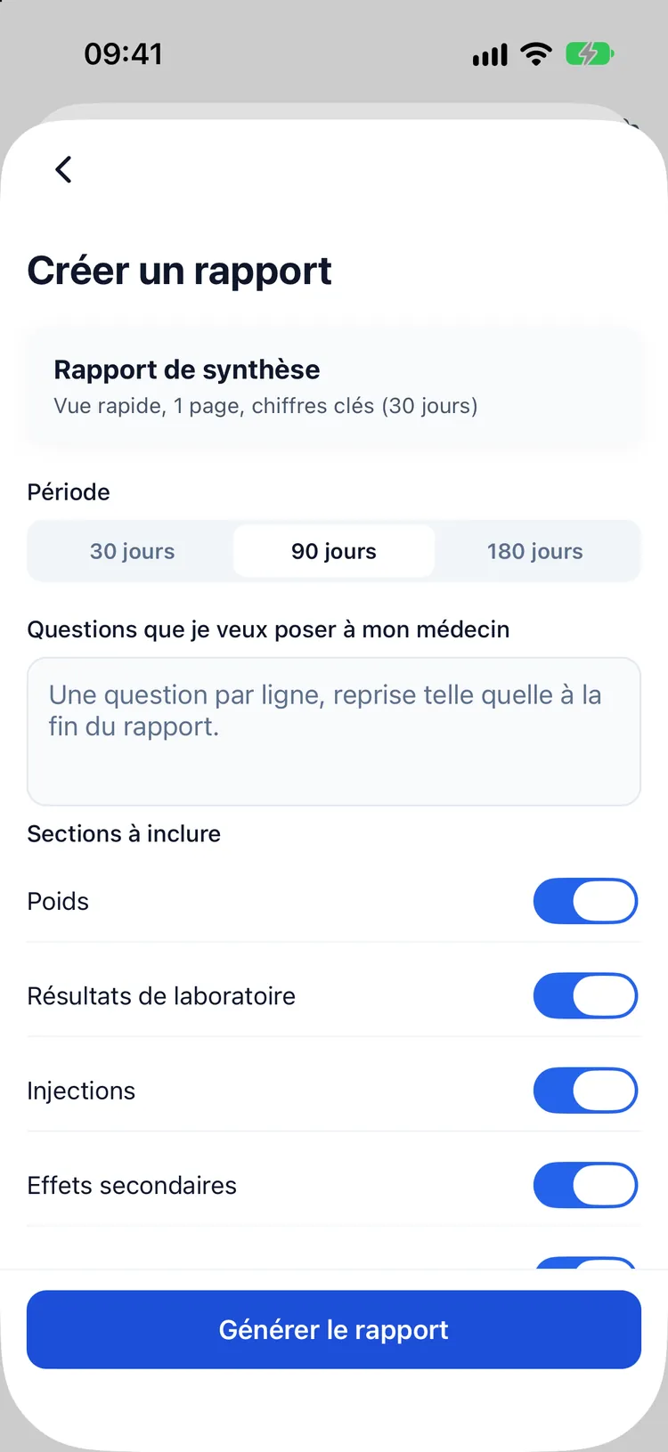 Préparation d’un rapport pour la consultation : période, sections à inclure et questions que vous voulez poser